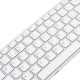 Tastatura Laptop Sony VPC-S11V9E alba cu rama roz