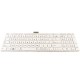 Tastatura Laptop Toshiba 6037B0085002 alba cu rama