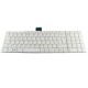 Tastatura Laptop Toshiba L50 alba