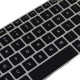 Tastatura Laptop Toshiba Portege Z30 varianta 1 cu rama argintie