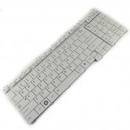 Tastatura Laptop Toshiba Qosmio F750 alba