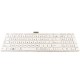 Tastatura Laptop Toshiba Satellite C50-A-176 alba cu rama