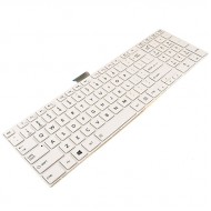 Tastatura Laptop Toshiba Satellite C50-A-176 alba cu rama