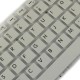 Tastatura Laptop Toshiba Satellite C55-C-14F alba
