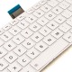 Tastatura Laptop Toshiba Satellite l50-a-1fm alba cu rama