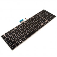Tastatura Laptop Toshiba Satellite S55DT-A iluminata cu rama