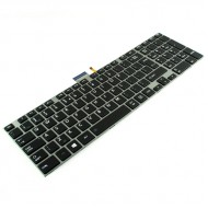 Tastatura Laptop Toshiba V130499AS1 US iluminata